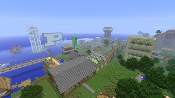 A Tour of my 1 Year Minecraft Beta 1.7.3 World