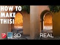 Moroccan Arch - SketchUp and Lumion Tutorial