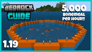 EASY 1.19 Minecraft Bedrock Bonemeal Farm and Fish Farm - (PC, XBOX, PS4, MCPE, Switch)
Bonemeal for days! Fish for days! This Minecraft Bedrock 1.19 Bonemeal Farm and Fish Farm brings in a lot of items for how small it is!
I was able to get over 5,000 bonemeal in one hour for this farm. It looks like a swimming pool, and you can invite your drowned friends to party and make this a trident farm too!
EASY 1.19 Minecraft Bedrock Bonemeal Farm and Fish Farm - (PC, XBOX, PS4, MCPE, Switch) EASY 1.19 Minecraft Bedrock Bonemeal Farm and Fish Farm - (PC, XBOX, PS4, MCPE, Switch)