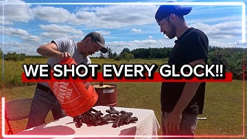 We Shot EVERY 9mm Glock So You Don’t Have To!!