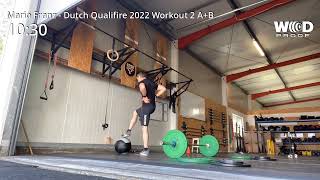 Dutch Throwdown Quali 2022 Workout 2