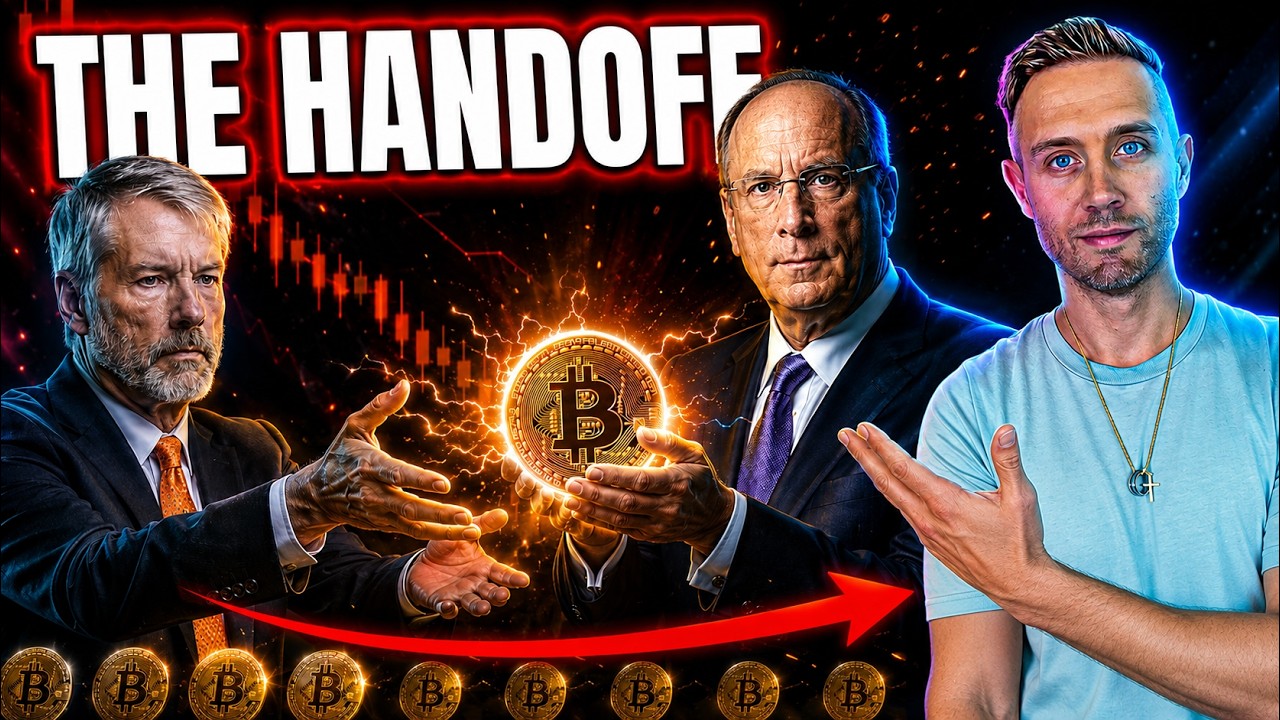 Thumbnail — Saylor Is Now A Forced Bitcoin Seller And Institutions Just Bought His Entire Sale 8 Times Over!