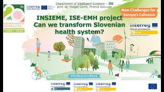 The ISE-EMH project #euregionsweek 2022 Resimi