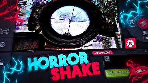 Horror Shake Effect In kinemaster | TUTORIAL  | HORROR SHAKE | ABOOD CREATIONS