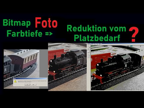 Bitmap Foto Farbtiefe reduzieren