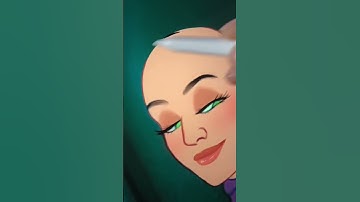 Thumbnail of OMG! 😳Lady Tremaine when she was✨YOUNG✨ #disney #digitalart #procreate #art #cinderella #villain