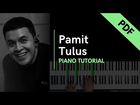 Not Angka Pamit - Tulus Piano Tutorial