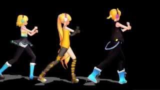 [MMD] Heavy Rotation Rocks (Neru, Rin, and Len)