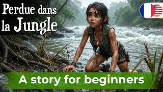 Short French Story for beginners - Perdue dans la jungle (A1-A2) French listening practice