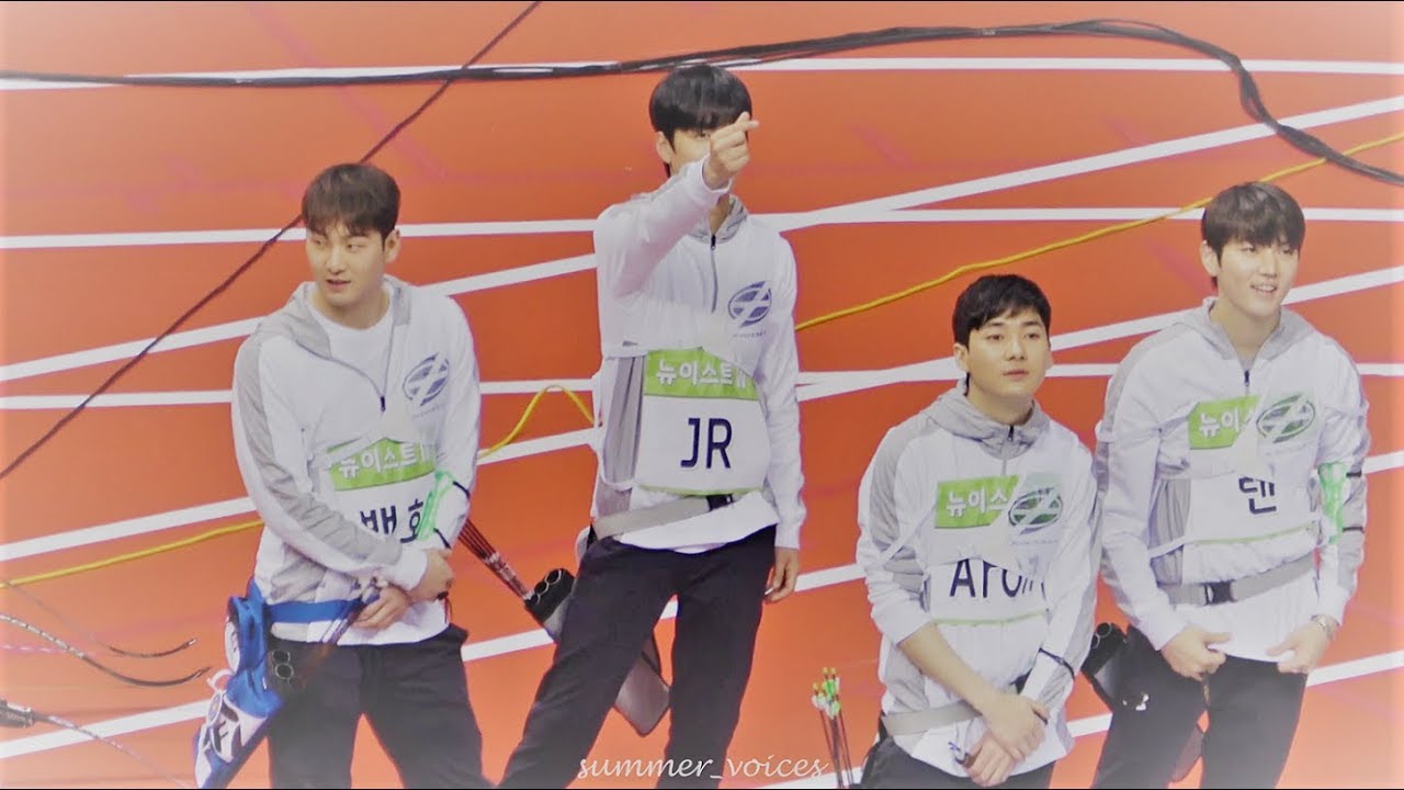 180115 아육대 러브바보 뉴이스트w  nuestw with love