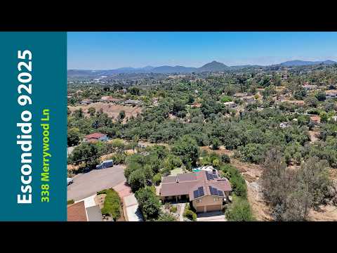 338 Merrywood Ln, Escondido, CA home video tour