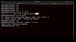How to Use chown in Red Hat Linux: Change File Ownership & Test Access #16