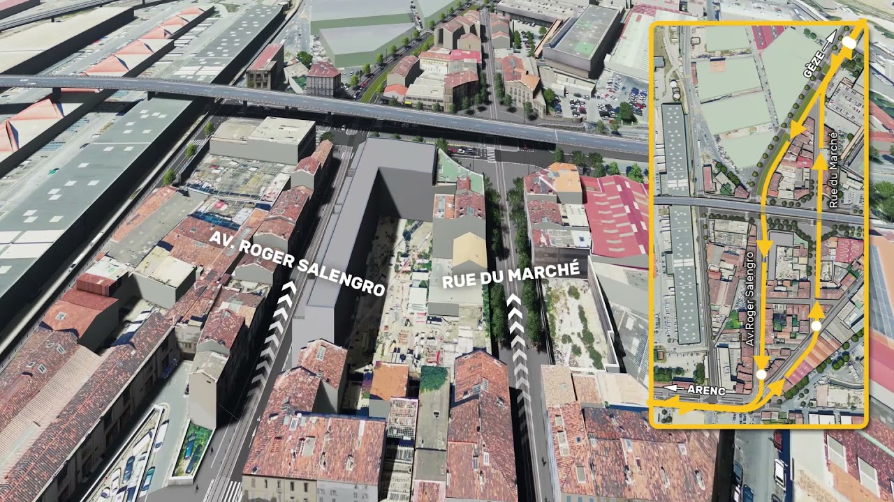 Tramway à Marseille : découvrez le projet d'extension Nord Arenc - Capitaine Gèze