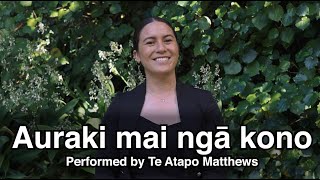 Karakia Kai - Auraki Mai Ngā Kono Karakia Kai - Auraki Mai Ngā Kono