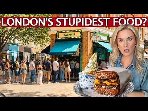 I Try London’s DUMBEST Food Trends.. So You Don’t Bother!!