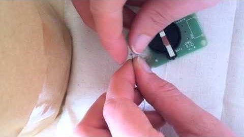 Prepare conductive thread