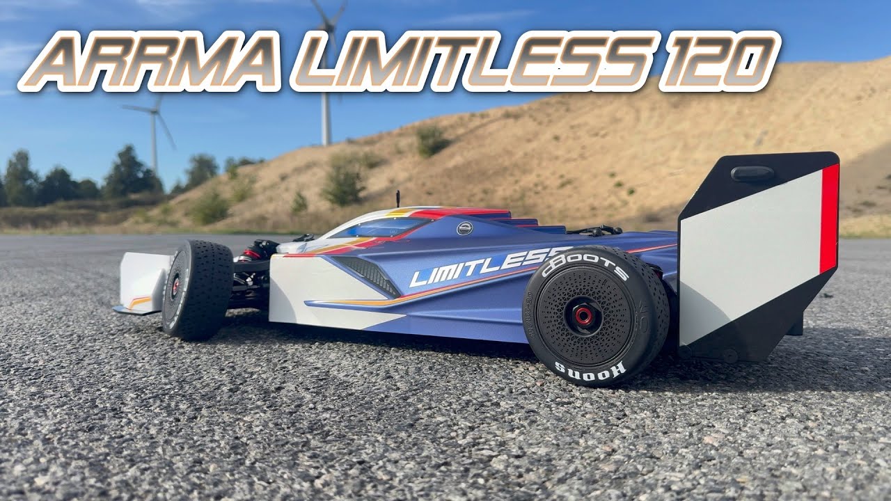 Arrma Limitless 120 RTR 8s Speedbasher - Unboxing & First Run[German]