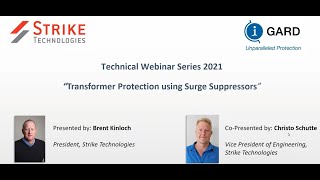 Information 2021 05 18 Webinar Transformer Protection using Surge Suppressors Guide
