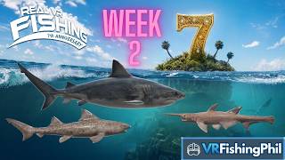 Real VR Fishing - Shark Hunting Week 2 - Catching all the Sharks screenshot 5