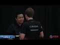 Men's Singles QF: Pierre-Luc Theriault vs. Yijun Feng - 2012 North American Championships