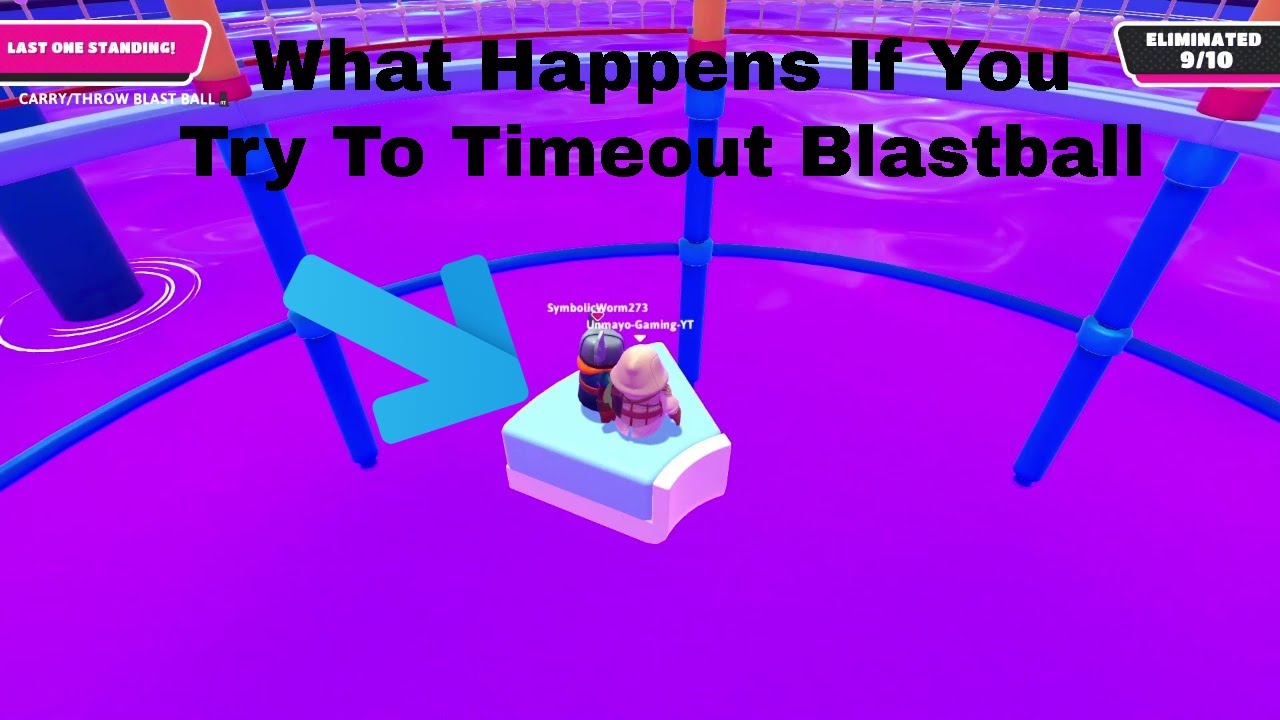 What Happens If You Try To Timeout Blastball- Fall Guys SS1