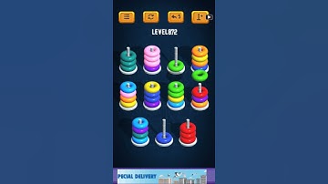 Hoop Sort Puzzle - Color Ring Stack Sorting Game Level 872 Solution