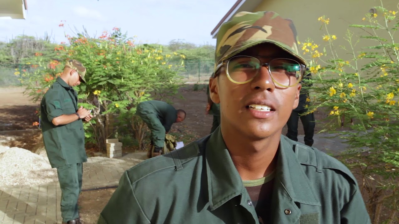 IN OPLEIDING | Eerste Militaire Vorming van de Curaçaose en Arubaanse militie - deel 2