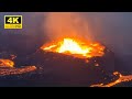 Lava exits volcano through multiple tunnels as in shield volcanoes! Iceland Volcano, 23.07.23