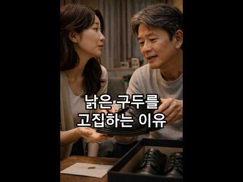 낡은 구두를 고집하는 <strong>이유</strong> #감동 #<strong>결혼</strong> #부모님