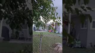 Funnel Cloud Attempting to Form over Levittown, Pa 10-16-22