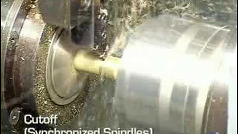 Diamond 32CSL Swiss-type Lathe - Brass Part