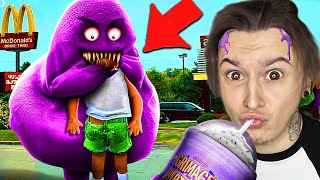 НЕ ПРОБУЙ СМЕРТЕЛЬНЫЙ ГРИМАС ШЕЙК ИЗ МАКДОНАЛЬДСА!! (Grimace Shake)