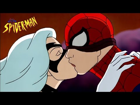 Spider-Man & Black Cat's Relationship Scenes | Spider-Man: The Animated Series (HD)