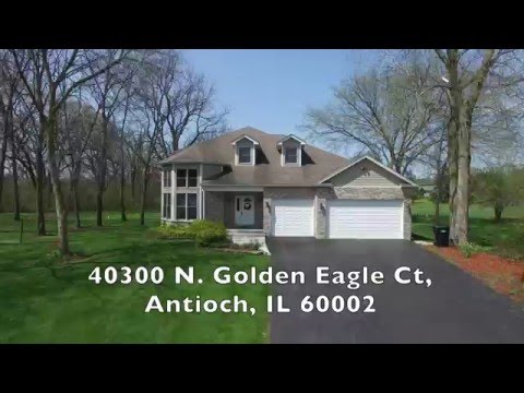 40300 N. Golden Eagle Ct, Antioch, IL home video tour