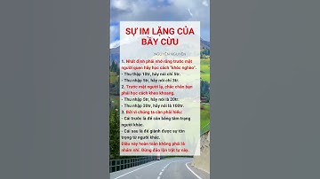 SỰ IM LẶNG CỦA BẦY CỪU #nguyennguyen #duocsinguyen5g #nhungbaihoccuocsong #doisong