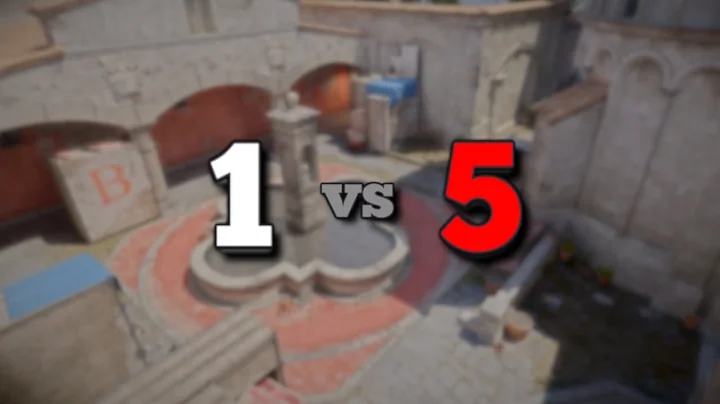 CS2 | 1v5 Deagle Clutch