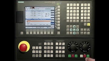 SINUMERIK 808D Tutorial Milling Bagian 23 - Block search