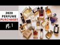 FRAGRANCE HAUL 2020 I TheTopNote #perfumecollection #newperfume