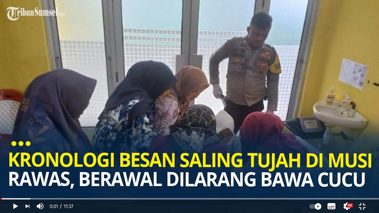 Kronologi Besan Saling Tujah di Musi Rawas 1 Orang Meninggal Dunia, Berawal Dilarang Bawa Cucu