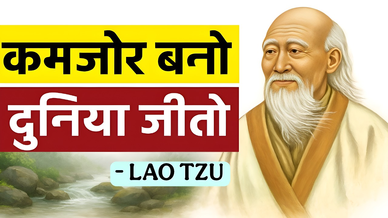 TAOISM | Lao Tzu | ज़िंदगी का सबसे बड़ा रहस्य - पानी जैसा बनो