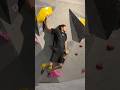 Freakiest Boulder Ever😳? #bouldering #climbing #dyno #boulder #climb #v9