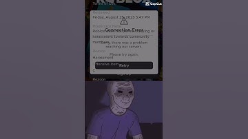 Thumbnail of When you get banned… #roblox #robloxedit #shorts