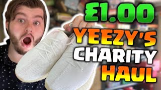 1.00 Yeezys Insane Charity Shop Hunting Haul Charity Shops Reopening Day