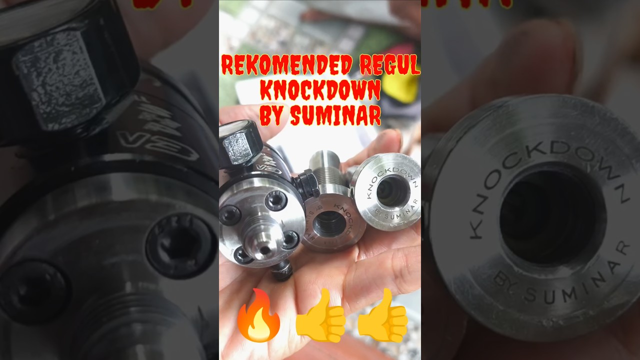 REGULATOR NINJA PRO KNOCKDOWN.JUS GANDUS🔥 MADE IN 