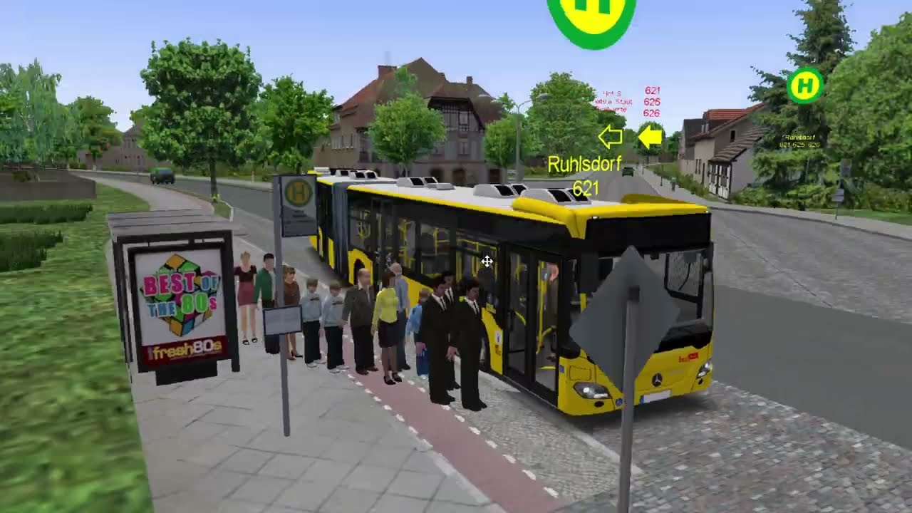 OMSI 2 - BRT BERLIN - C2 G560 - Teltow Ruhlsdorf bis Teltow Bahnhof
