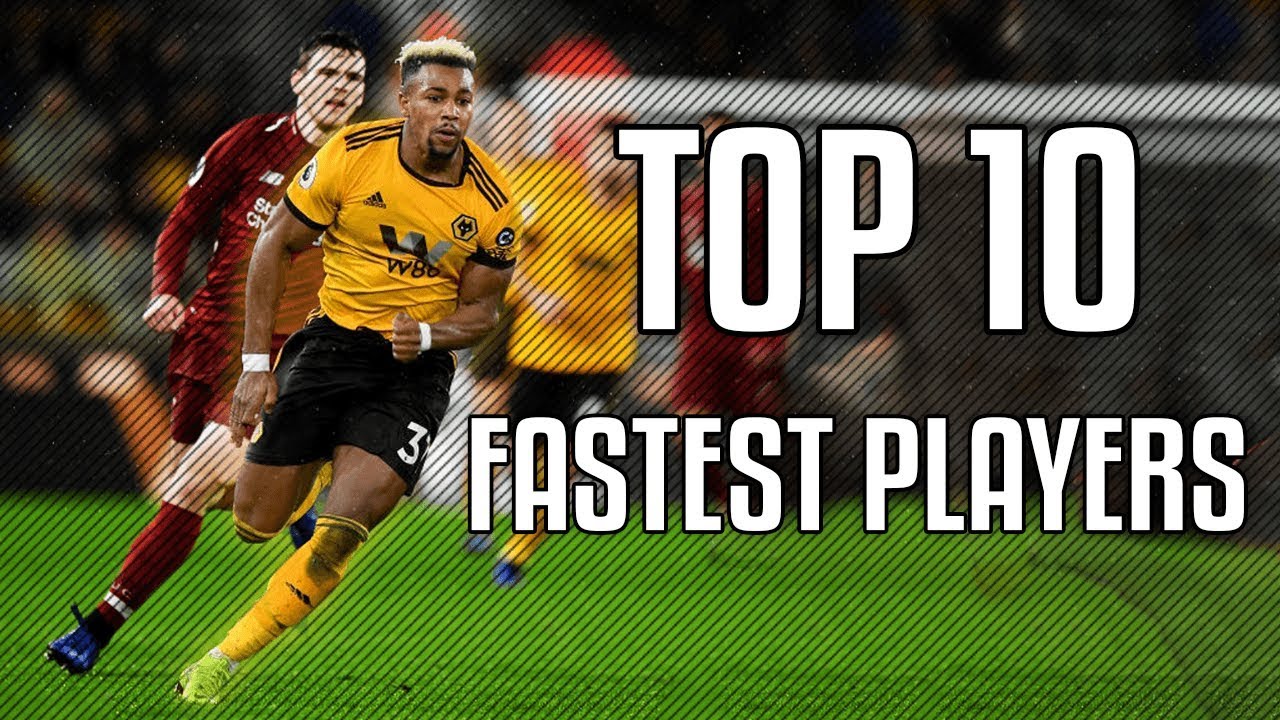 reparere defekt nok Top 10 Fastest Football Players | HD - YouTube