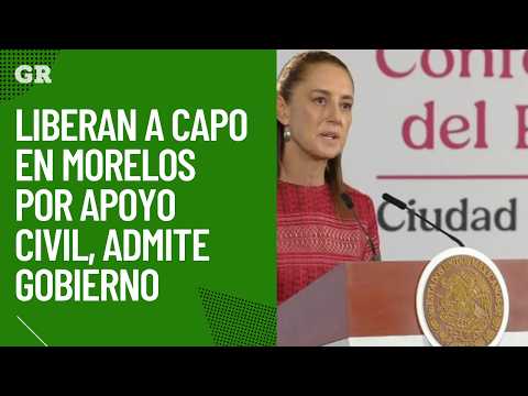 Government admits drug lord released in Morelos due to civilian intervention