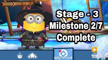 Minion Rush - Stage 3 - Milestone 2/7 Complete..