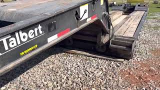 Talbert 55 Ton RGN Trailer