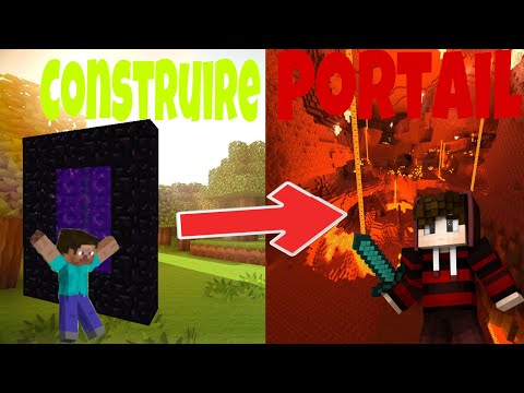 comment faire le portail du nether sur minecraft